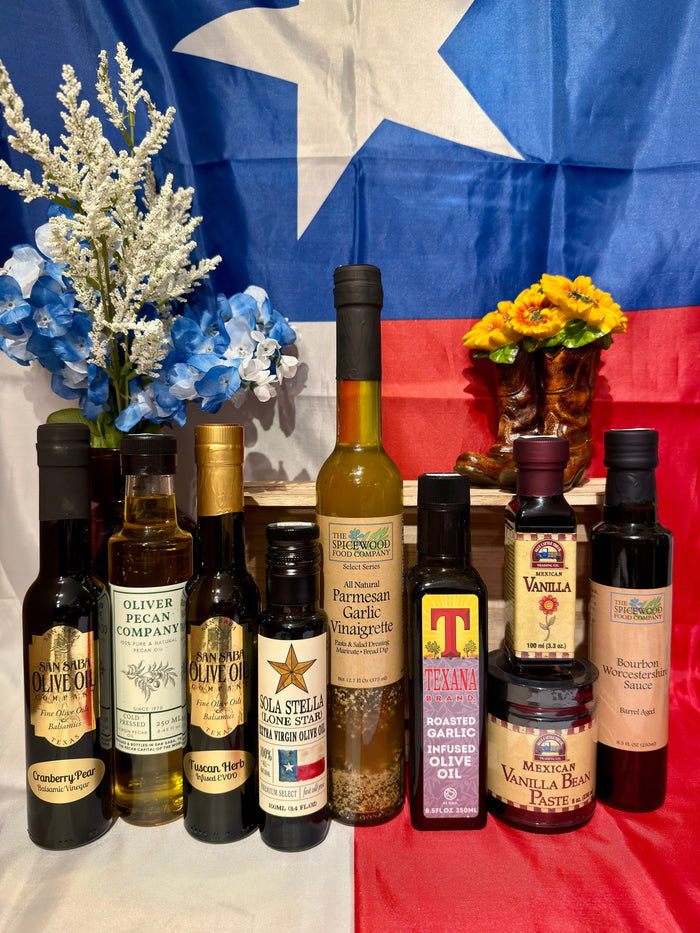Oil, Balsamic, & Mexican Vanilla