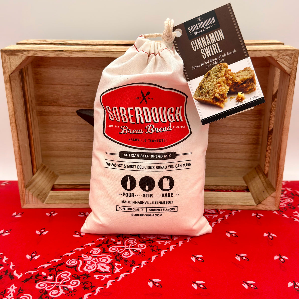 Cinnamon Swirl Soberdough Bread Mix