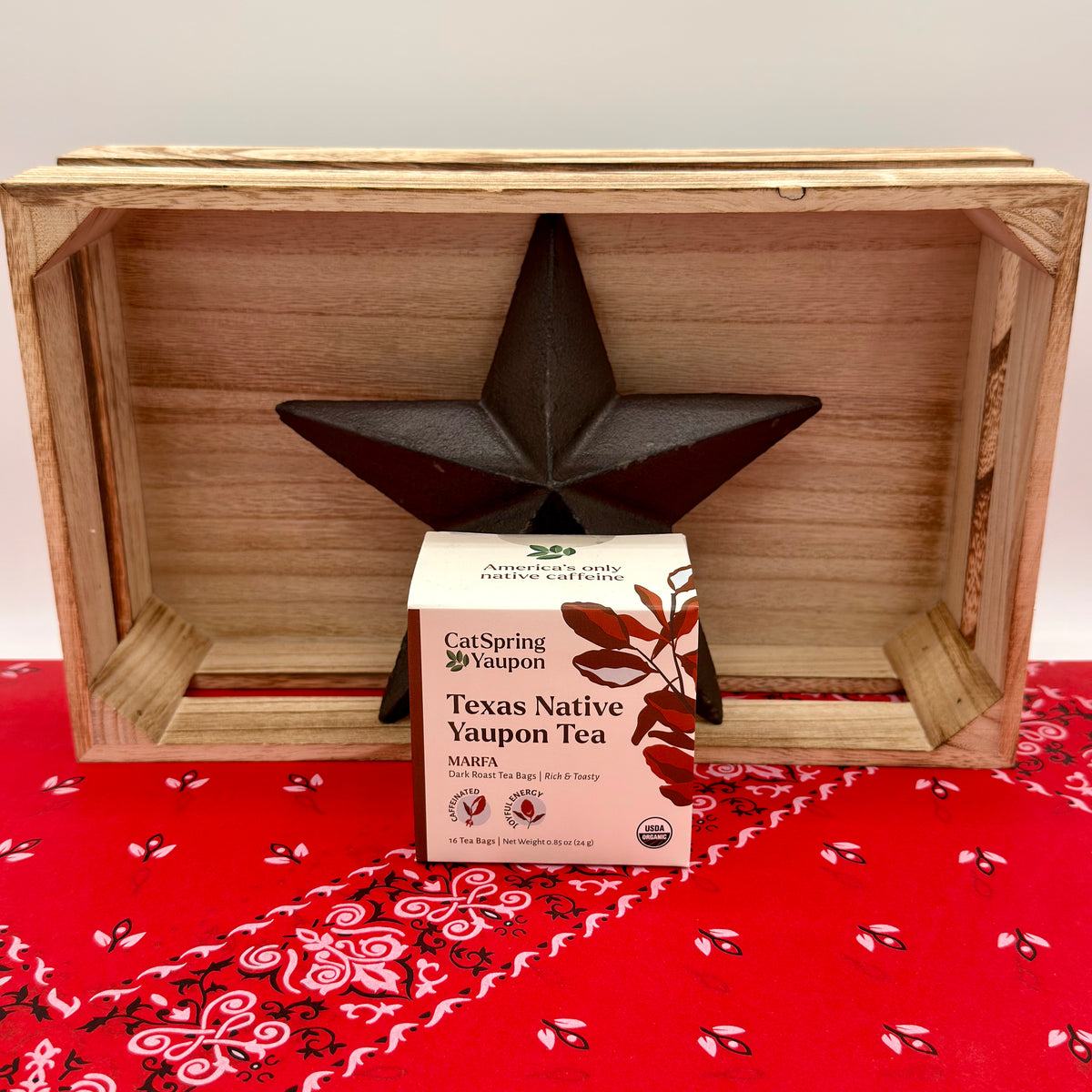 Dark Roast Yaupon Tea Bags (16 ct)