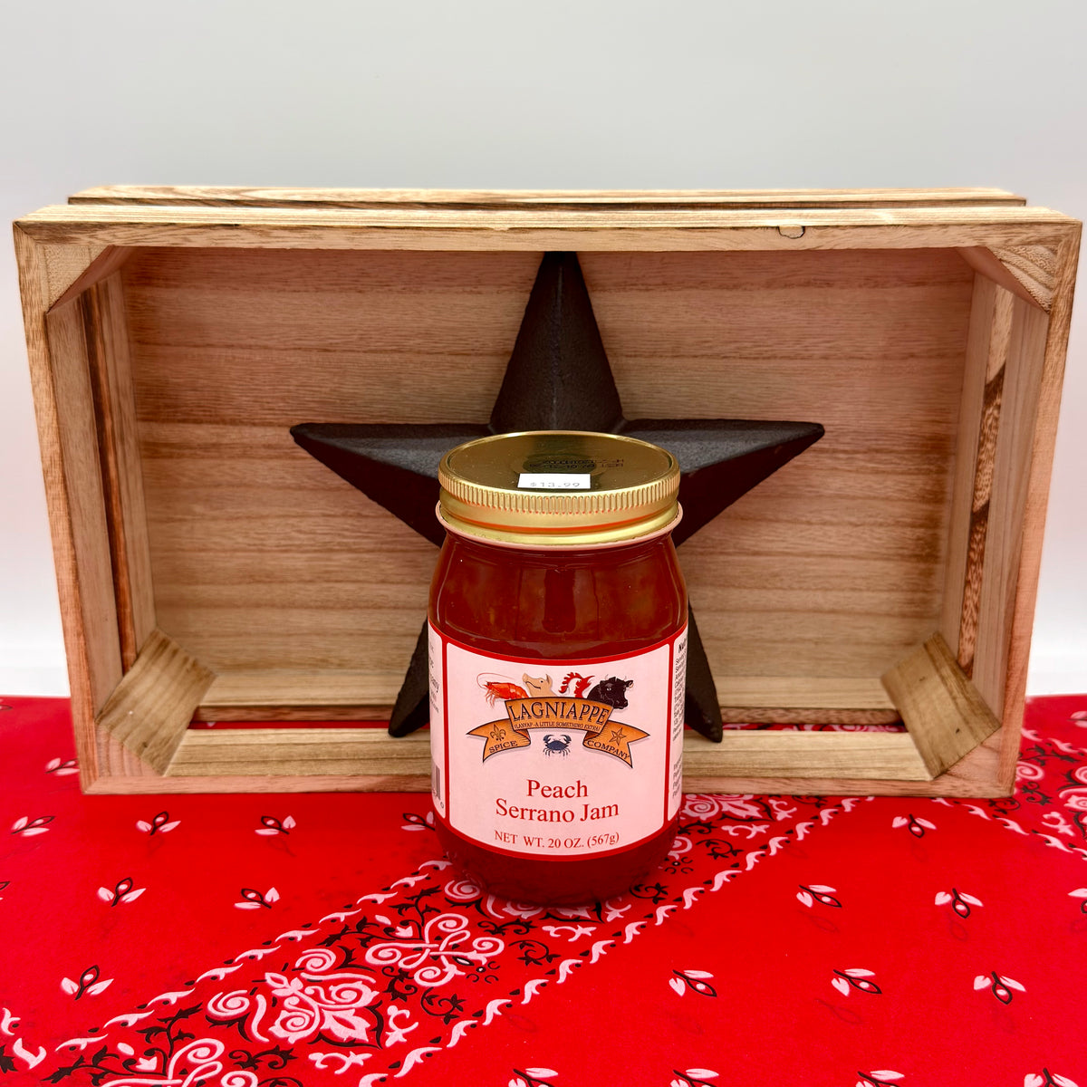 Peach Serrano Jam (20oz)