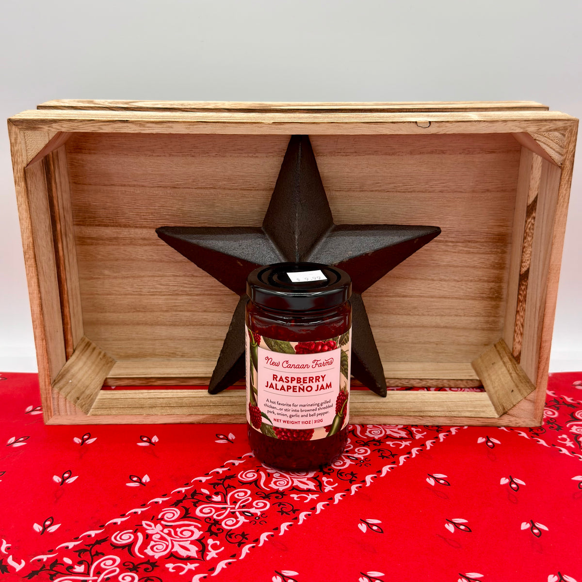 Red Raspberry Jalapeno Jam (10.6oz)