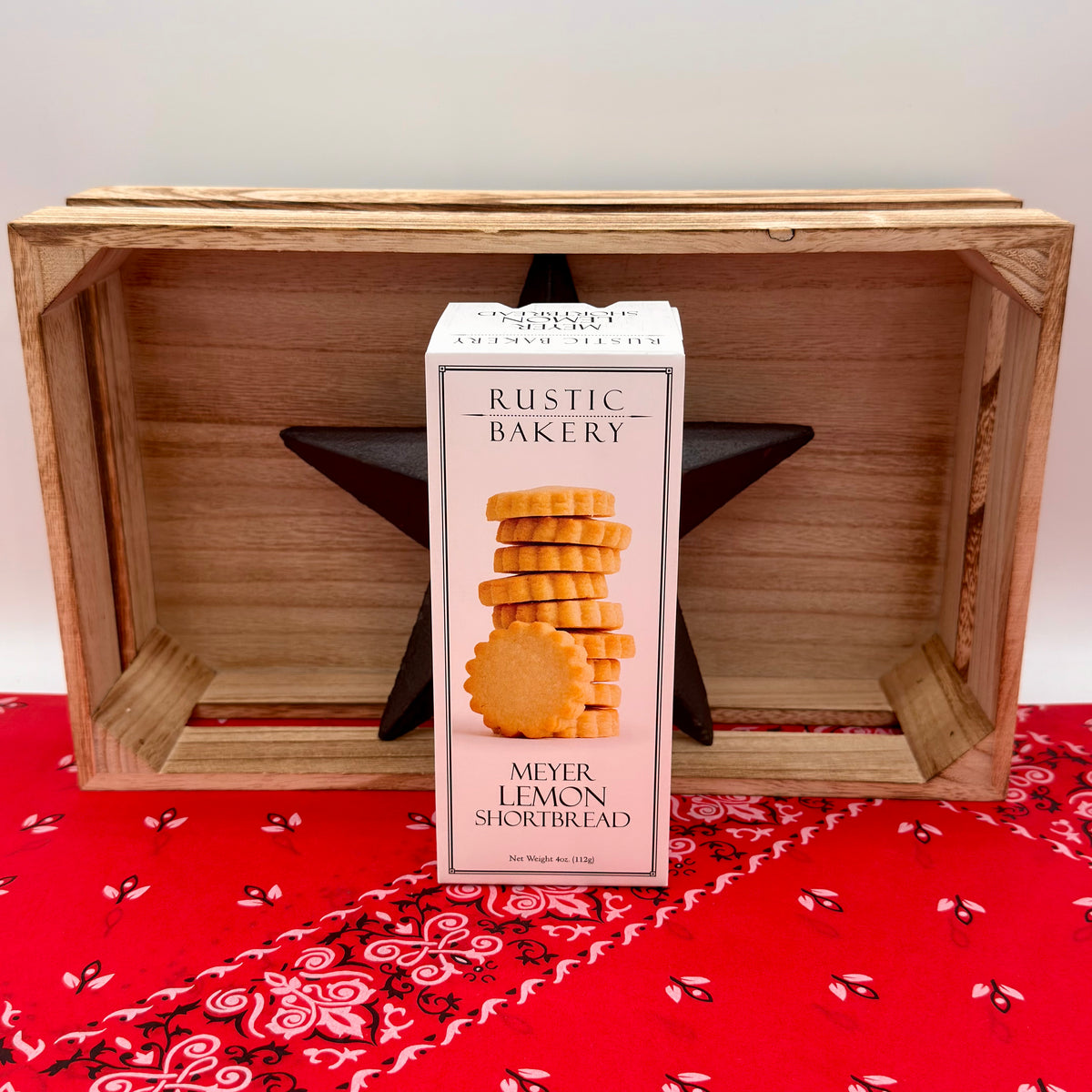 Meyer Lemon Shortbread Cookies (4oz)