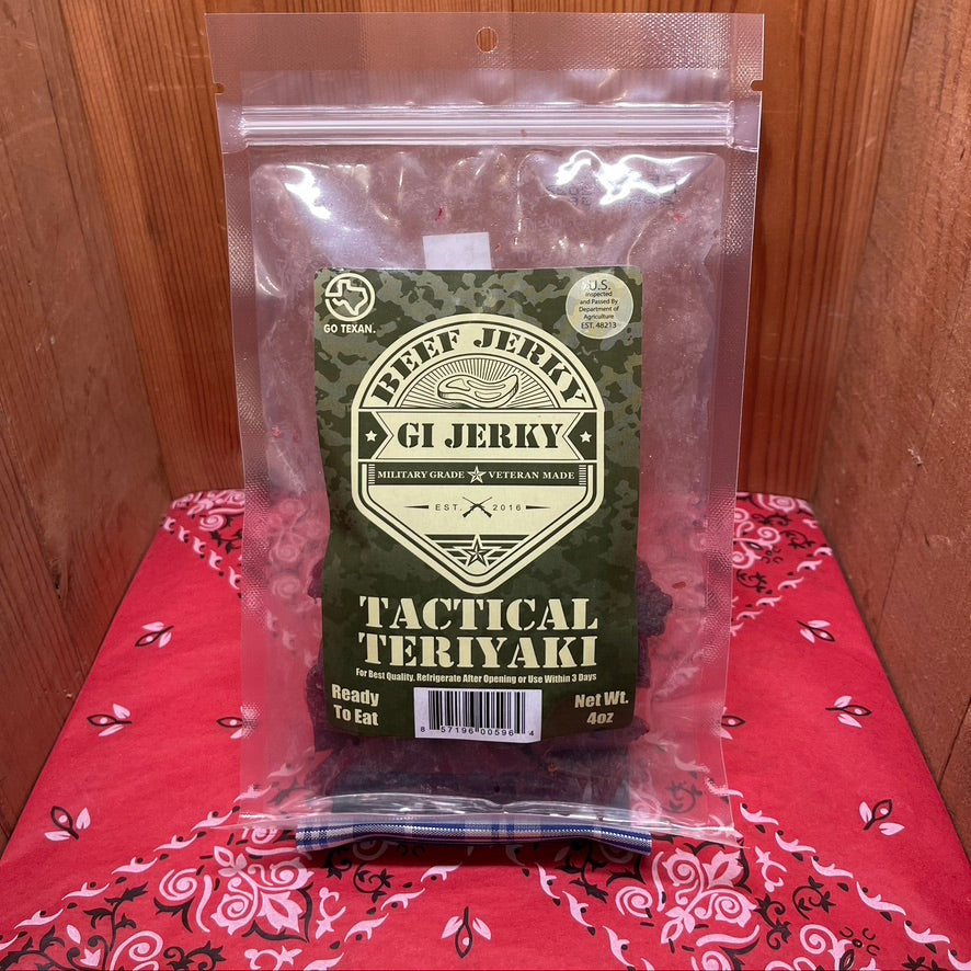 Tactical Teriyaki Jerky-4oz