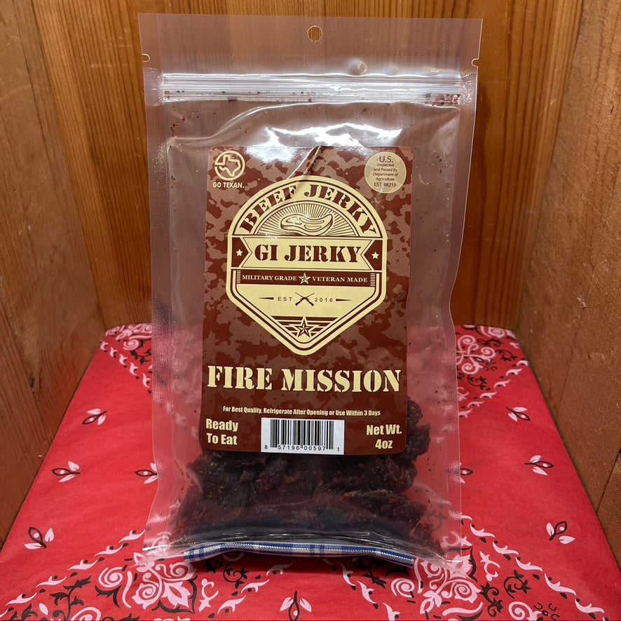 Fire Mission Jerky-4oz