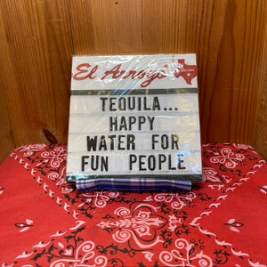 Cocktail Napkins (Pack of 20)-Happy Water