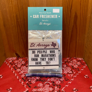 Car Air Freshener (2-Pack)-Marathons
