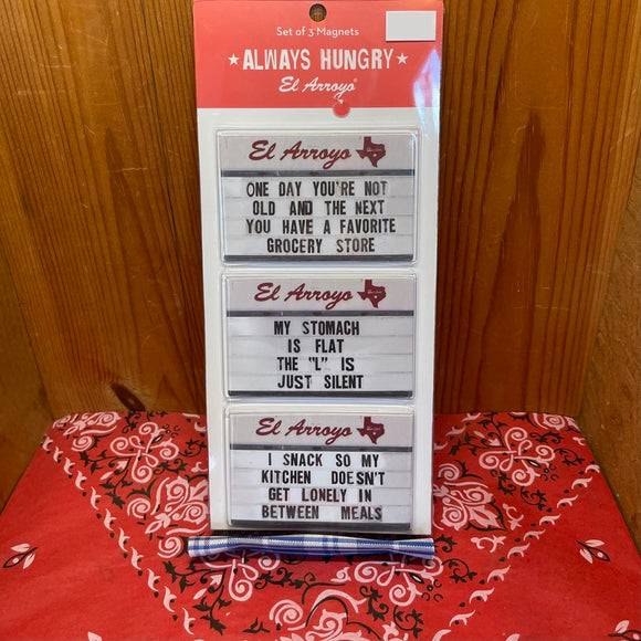 Always Hungry Magnets Set of 3