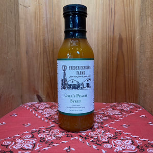 Oma's Peach Syrup