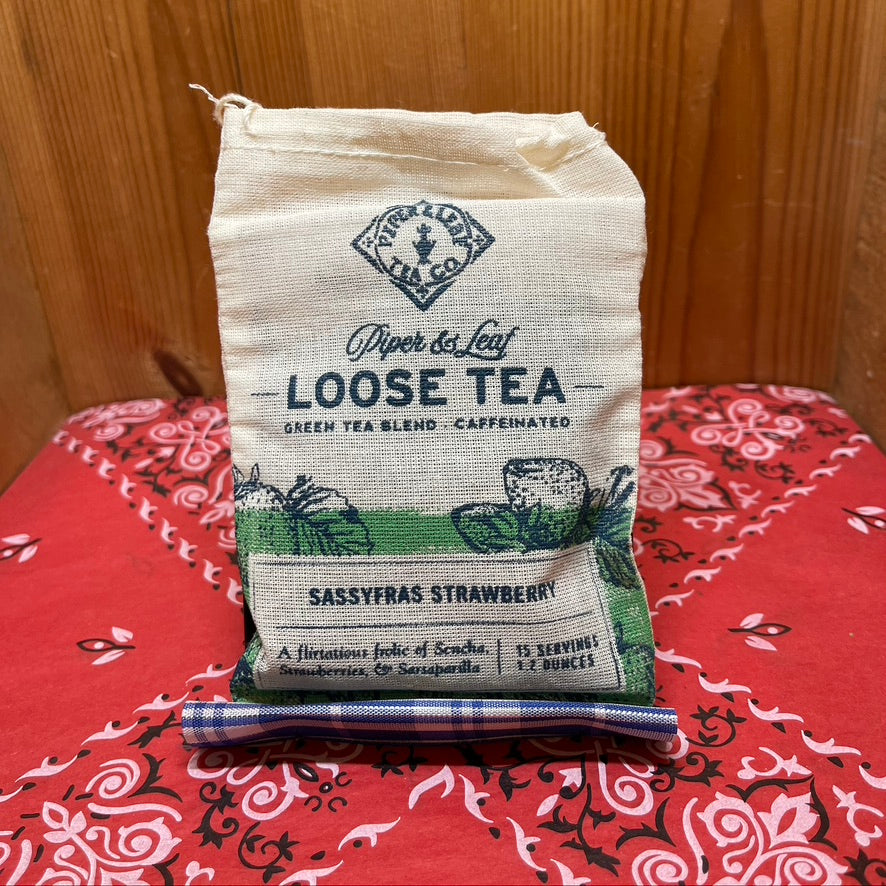 Sassyfras Strawberry Loose Tea Pouch