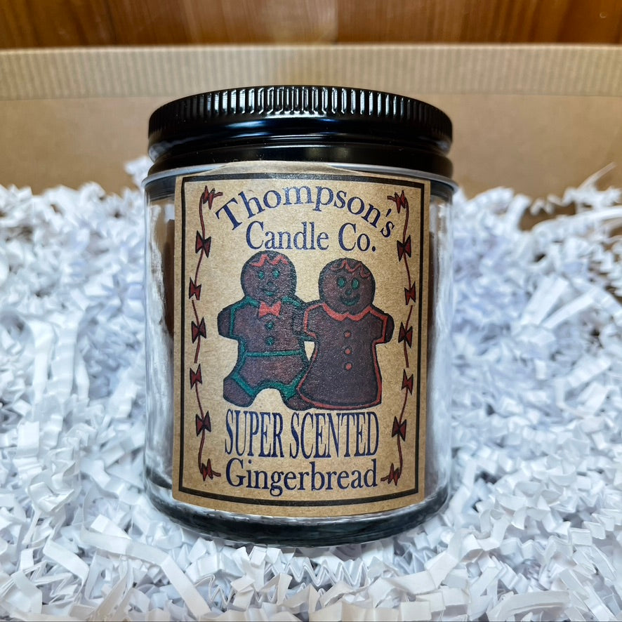 Gingerbread Mini Mason Candle (6oz)