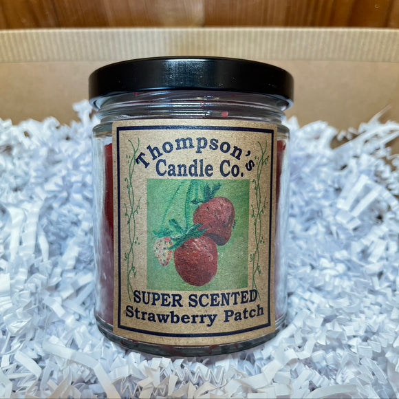 Strawberry Patch Mini Mason Candle (6oz)