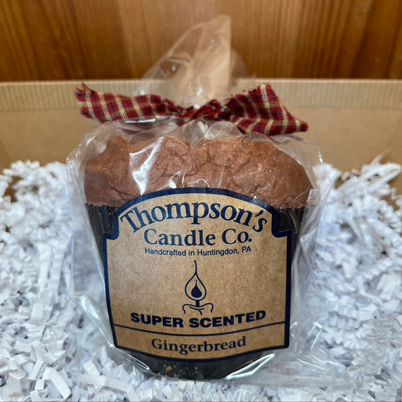 Gingerbread Muffin Candle (10oz)
