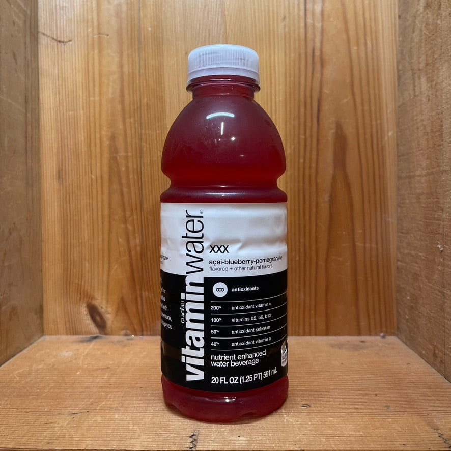 XXX Acai-Blueberry-Pomegranate Vitamin Water-20oz.
