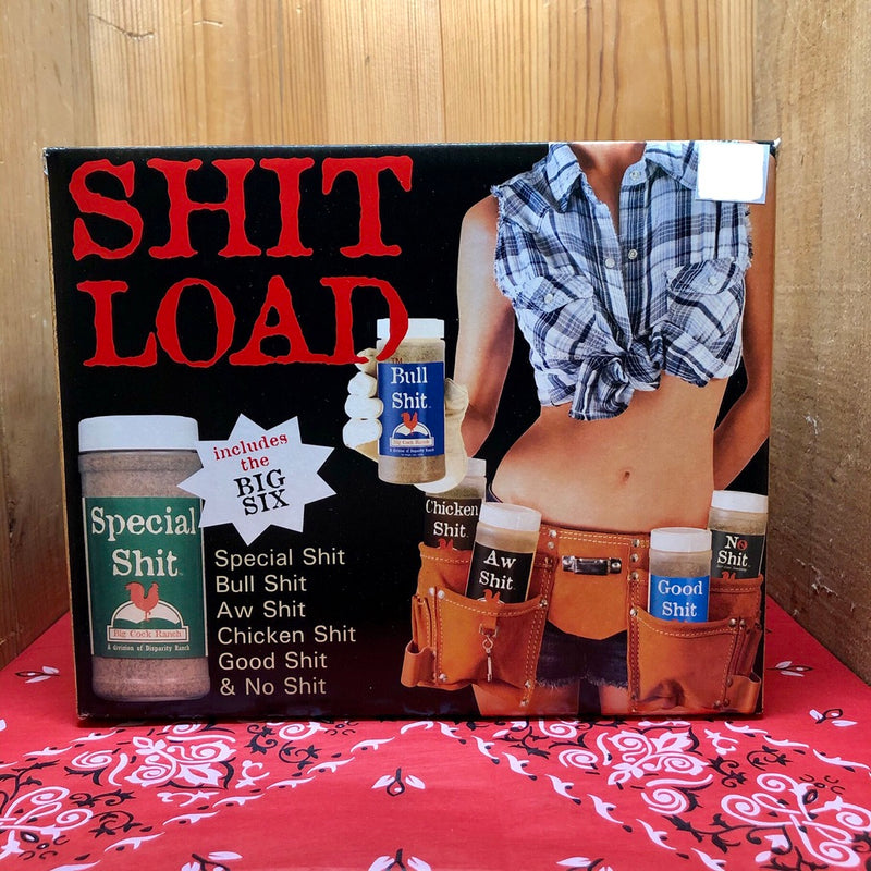 Shit Load No Shit Salt Free Seasonings From Big Cock Ranch 8 Ounce (Pack of  3)