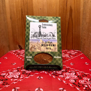 Texas Wild Game Rub (net wt. 1oz)