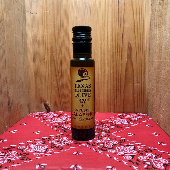 Texas Hill Country Olive Co. Infused Jalapeno Olive Oil (3.4oz)