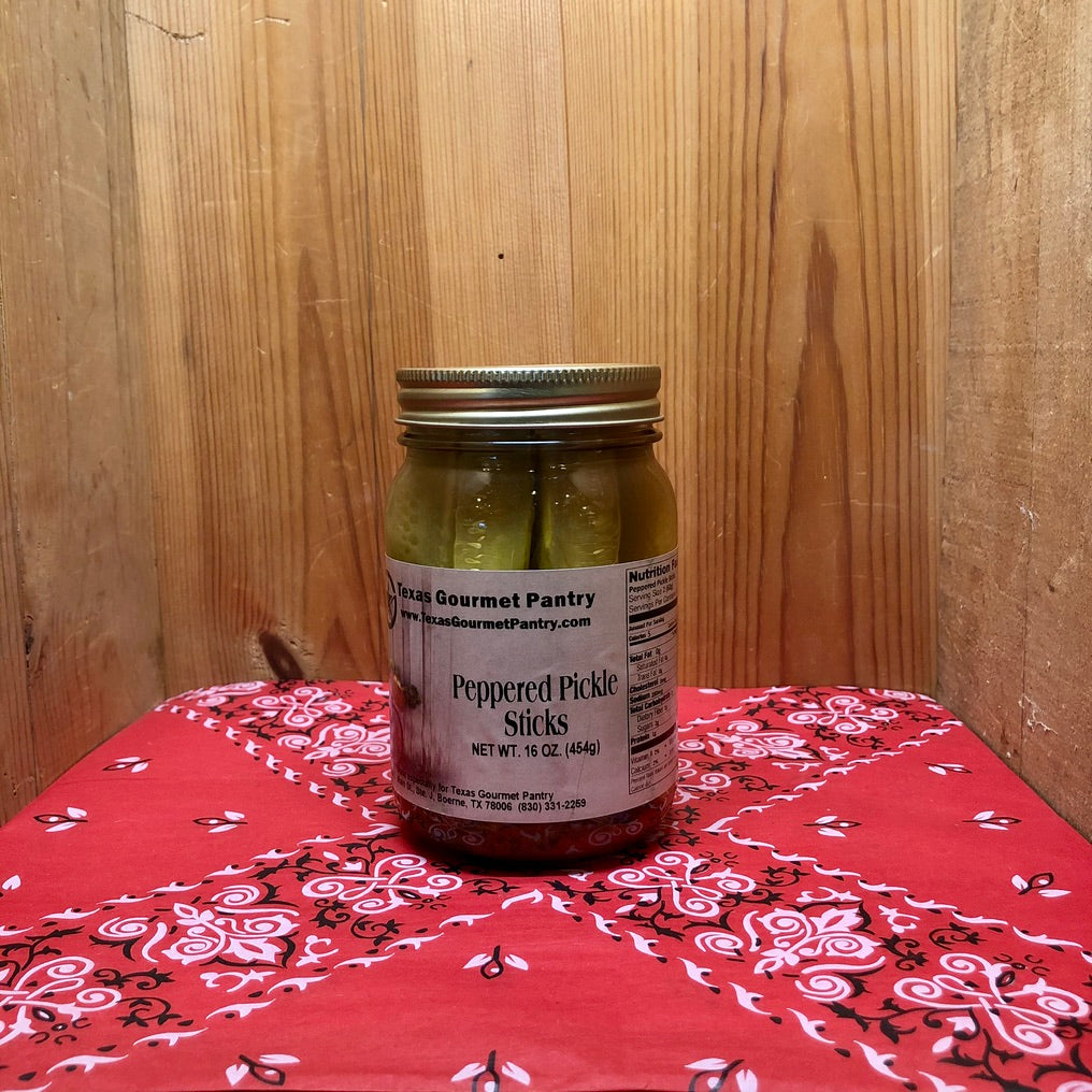 Peppered Pickle Sticks (16oz)