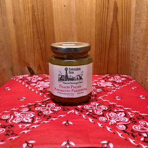 Peach Pecan Amaretto Preserves (9.5oz)
