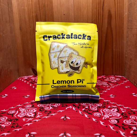 Crackalacka Lemon Pi Cracker Seasoning