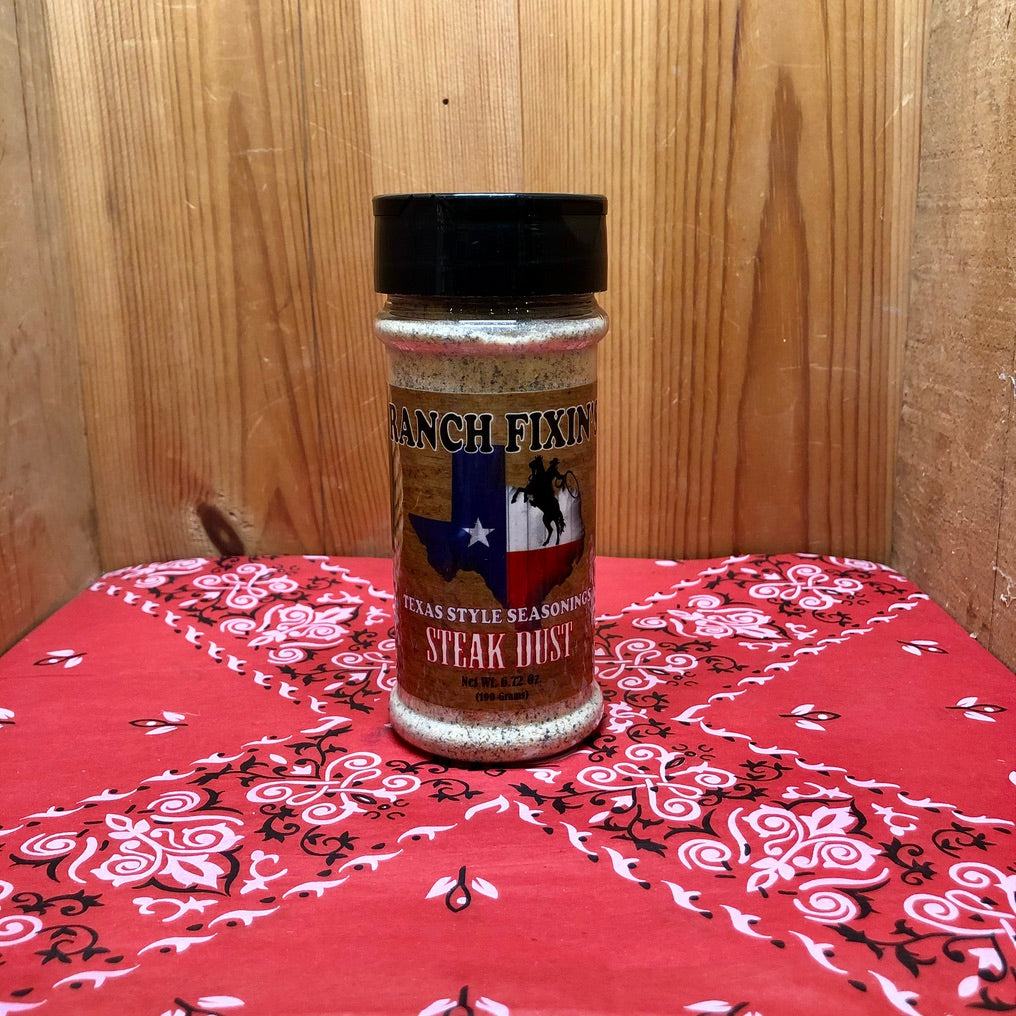 Steak Dust Seasoning wt. 6.72oz) Texas Gourmet Pantry