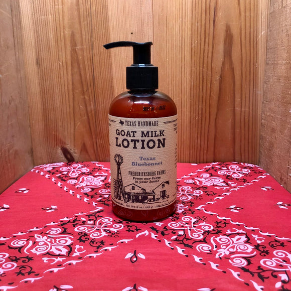 Texas Bluebonnet Goat Milk Lotion (8oz)