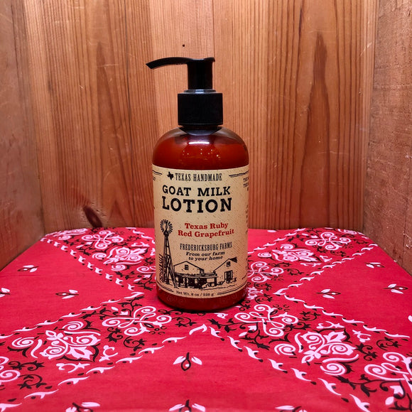 Texas Ruby Red Grapefruit Goat Milk Lotion (8oz)