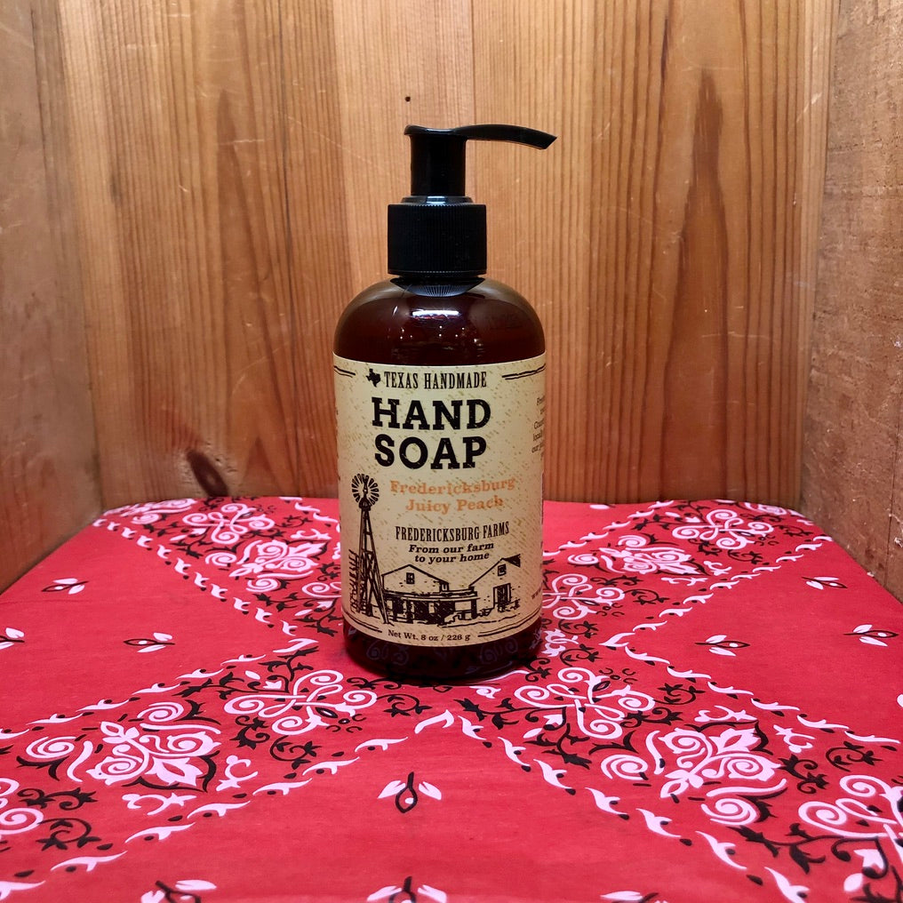 Fredericksburg Juicy Peach Hand Soap (8oz)