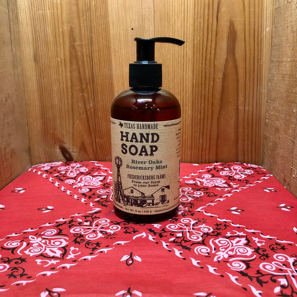 River Oaks Rosemary Mint Hand Soap (8oz)
