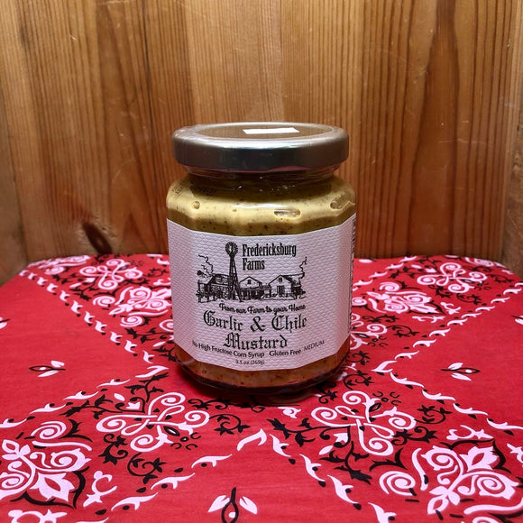 Garlic & Chile Mustard (9.5oz)