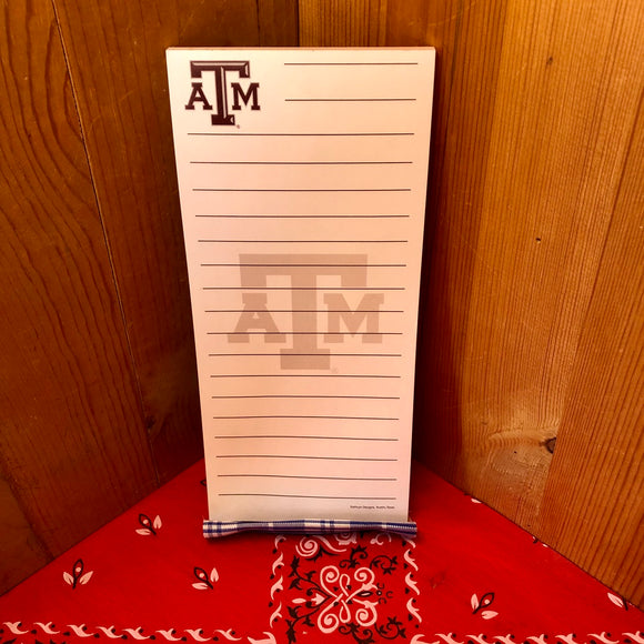 Texas A&M Notepad