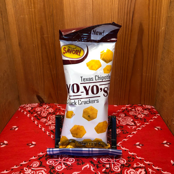 Texas Chipotle Yo-Yo Snack Crackers